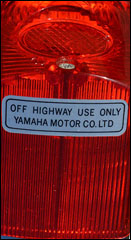 Off-Highway Label