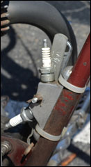 Triumph chopper spare plugs